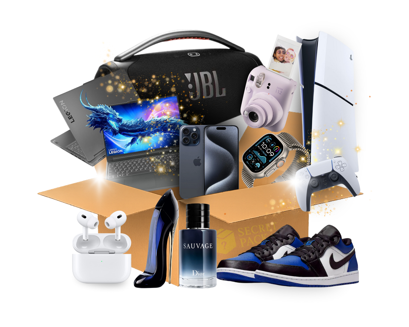 Caixa Secret Pack 5kg