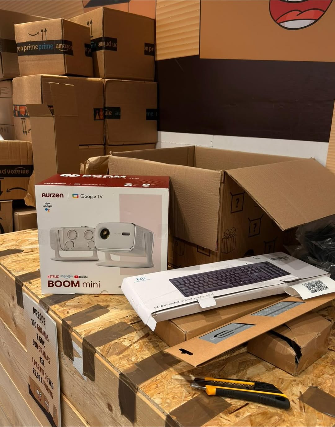 Produtos premium saindo das Secret Packs